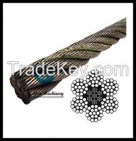 Bright Wire Rope EIPS IWRC - 6x19 Class (Lineal Foot)