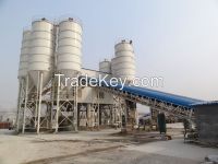 120M3/H China HZS120 Stationary Concrete Batching Plant