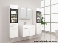 LED White and Black High Gloss Lacquer Modern Style Furniture Bathroom-BF800D