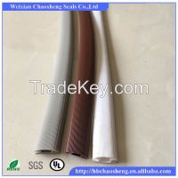  PVC extruded rubber seals strip for wood door