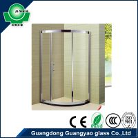 8mm Glass Thickness and Frameless stainless steel Frame Style New Shower room