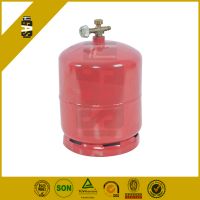 Empty Gas Refillable 3kg Cooking Steel Lpg Cylinder