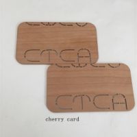 New 2016 Popular wooden filigree card design