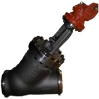 Y-GLOBE VALVE,BW,A216-WCB,300LB,12" 