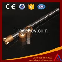 LUHUI R32 high tensile tunneling support hollow grouting anchor rock bolt