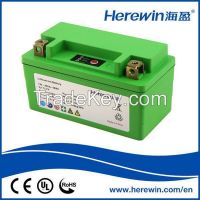 12v 6ah lithium iron phosphate battery of power start battery for motorcycle