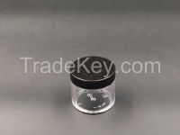 3ml-100ml travel cream jar for travle set/face cream jar/60ml plastic round cream jar