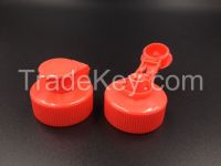 28/400 hot selling flip top cap/plastic cap/bottle plastic cap