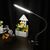 Hottest Sell Led reading eye protection desk lamp with Clip two level brightness switch dimmer table lamp,1pcs/lot