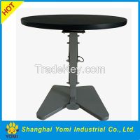 Round dog grooming table