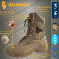 2016 China Factory Price Lightweight Military Desert Boots Army Boots