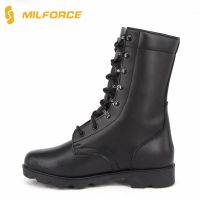 American Style Full Grain Leather Military Army Police Combat Boot