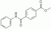 Methyl 4-(N-phenylcaramoyl)benzoate [3814-10-6]