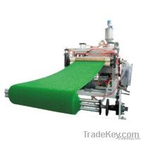 Decorative Artificial Turf Mat Extruder Line