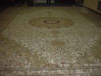 Mysterious persian design silk rug handmade carpets and rugs