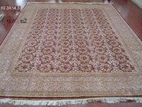 european design handmade silk persian rug