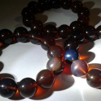 Blue Amber Bracelets