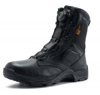Top Genuine leather waterproof army boot for men BOA quick release