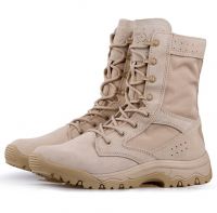 Suede leather special forces military boot cool desert shoes