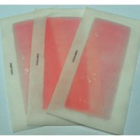Depilatory wax strips