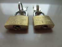high quality brass padlock with key