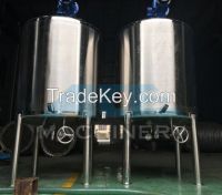 1200litres Vacuum Liquid Mixing Tank