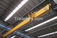 China Widely Used Electric Indoor Single Girder Beam Bridge Overhead Crane 5 Ton