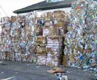 waste paper and waste plastic scrap