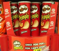 Pringles Potato Chips 18x165g, 190g and 40g
