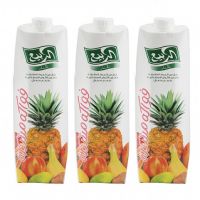 AL RABIE FRUIT COCKTAIL NECTAR JUICE 1 L (3 PIECES)