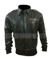 STEVE MCQUEEN HILTS GREAT ESCAPE LEATHER JACKET