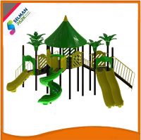 Outdoor Playground Equipment Slide, Swing Set ORM-001