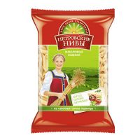 Wheat pasta penne 0, 45 kg TM Petrovskie Nivy