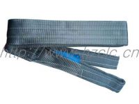 flat webbing sling&amp;  flat webbing sling with capacity stripes