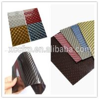 Hot Sale 100% Real flexible Carbon Fiber Decoration Sheet 0.3mm