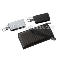 100% Real Carbon Fiber Wallet with Genuine Leather