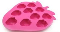 Strawberry Silicone Ice Cube Tray