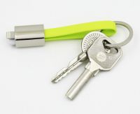 Key Chain USB charge and date cables for Mobile phones