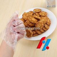HDPE Glove plastic disposable clear