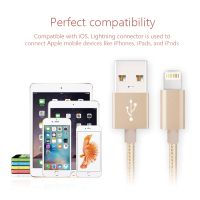 Lightning Cable, Rainbow Charger Cables to USB Syncing and Charging Cable Data Nylon Braided Cord Charger for iPhone 7/7 Plus/6/6 Plus/6s/6s Plus/5/5s/5c/SE and more