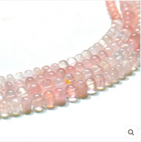 Natural Rose Quartz Gemstone Beads Strand