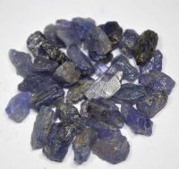 124.0 CT 100% NATURAL ROYAL BLUE TANZANITE UNTREATED ROUGH ~LOT~ LOOSE GEMSTONES