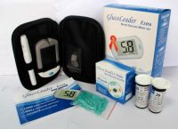 large screen for old people GLUCOLEADER digital blood glucose meter glucometer