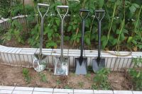 America Style D Handle All Steel Garden Hand Digging Shovel