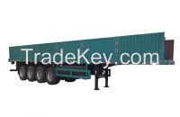 Export Four Axle Sidewall Semi-trailer to Mauritania