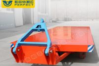 Manual Operated Industrial Flatbed Custom Transfer Trailer with Rings