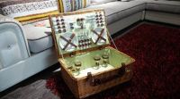 4/6 persons wicker picnic basket picnic baskets