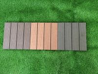 Interlock waterproof wpc decking tiles