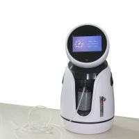 Smart Robotic Oxygen Concentrator with Talking, Telemonitoring Function App Remote Control