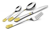 Mirror polish stainless steel flatware set 